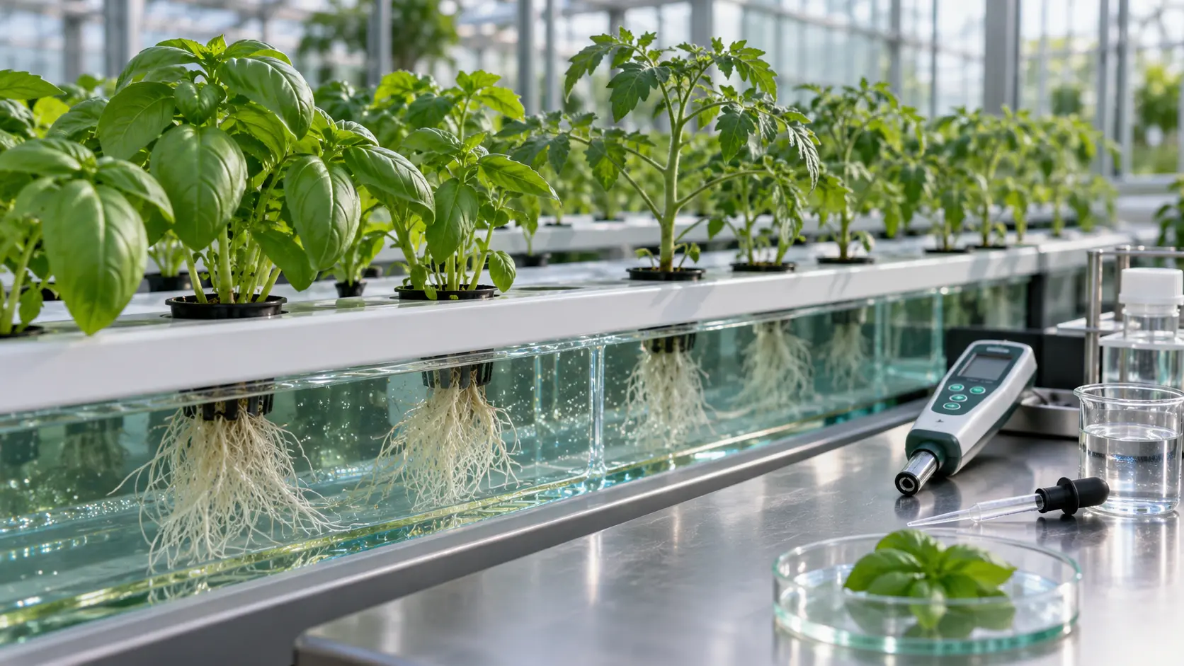 Nutrición vegetal e hidroponía en GreenSoul BioLab
